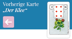 Zurück zur Lenormandkarte Der Klee