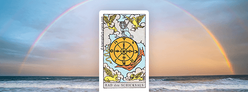 Tarot Rad des Schicksals positive Deutung