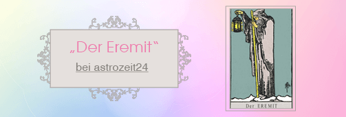 Tarotkarte Eremit Tarotkarte Eremit