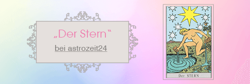 Tarotkarte Stern Tarotkarte Stern