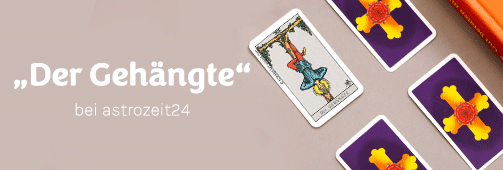 Tarotkarte Gehängte bei astrozeit24