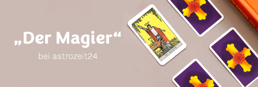 Tarotkarte Magier bei astrozeit24