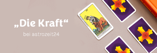 Tarotkarte Kraft bei astrozeit24