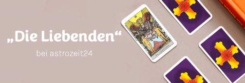 Tarotkarte Liebenden bei astrozeit24